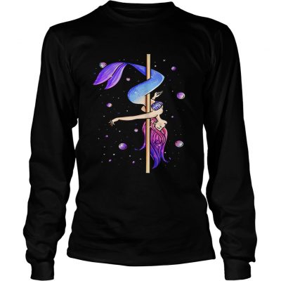 Longsleeve Tee Mermaid pole dancing shirt