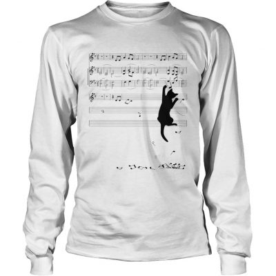 Longsleeve Tee Mischief cat shirt