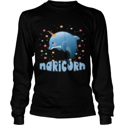 Longsleeve Tee Narwhal Unicorn Naricorn TShirt