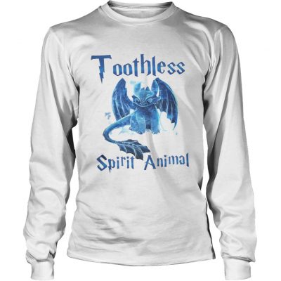 Longsleeve Tee Toothless is my spirit animal shirt