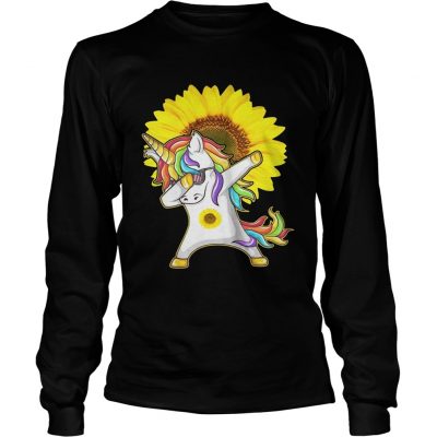 Longsleeve Tee Unicorn sunflower shirt