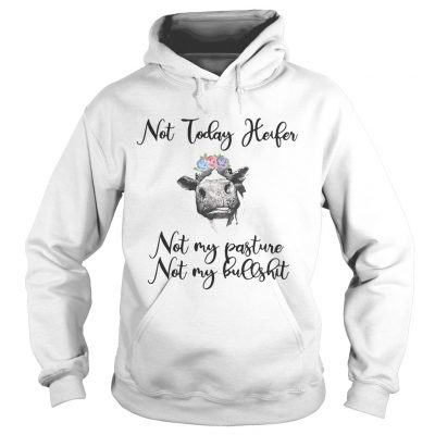 Not today heifer not my pasture not my bullshit hoodie