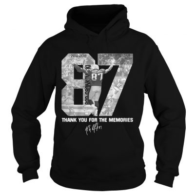 Rob Gronkowskis Thank You For The Memories hoodie