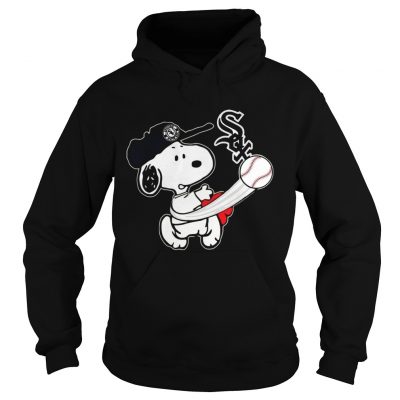 Snoopy Play Baseball TShirt For Fan White Sox hoodie