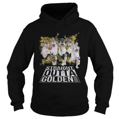 Straight Outta Golden State Warriors Fans Hoodie