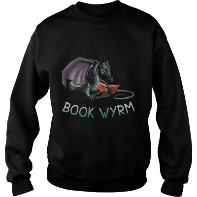 Sweatshirt Dragon Book Wyrm Shirt