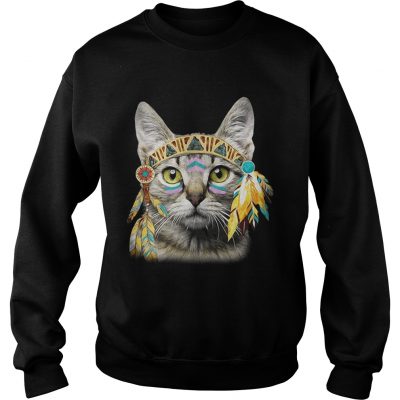 Sweatshirt Native American Cat shirt