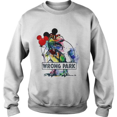 Sweatshirt TRex with Mickey Mouse ears wrong park shirt