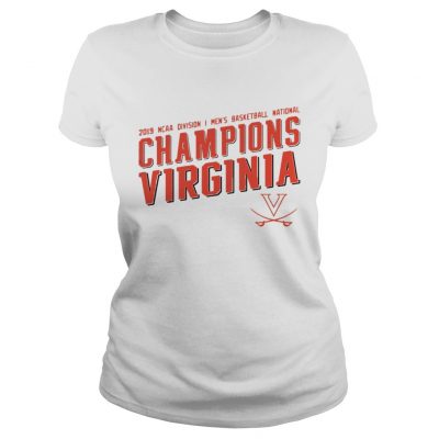 2019 NCAA Division I Mens Basketball National Champions Virginia ladies tee