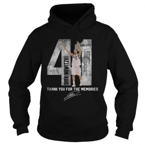 41 Dirk Nowitzki thank you for the memories hoodie