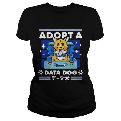 Adopt a Data Dog ladies tee