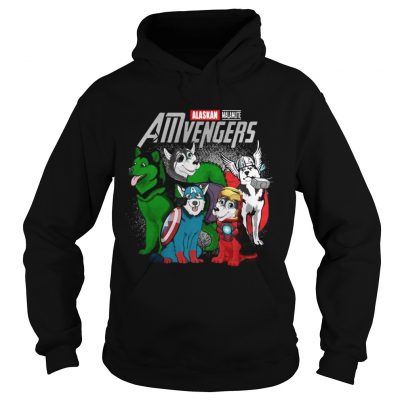 Alaskan Malamute AMvengers Marvel Endgame hoodie