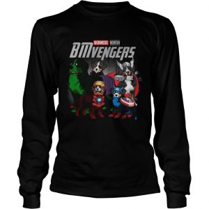 Bernese Mountain BMvengers avengers endgame longsleeve tee