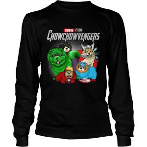 Chow chowchowvengers Marvel Avenger Endgame longsleeve tee