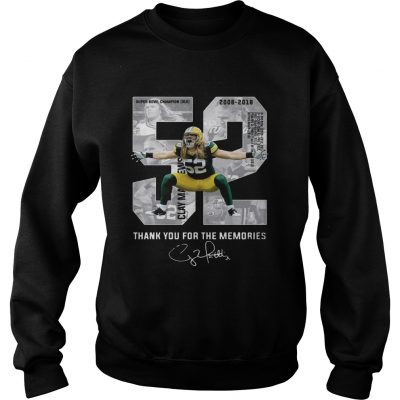 Clay Matthews Iii Thank You For The Memories Sweatshirt