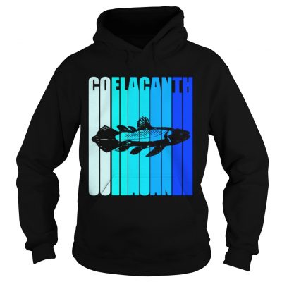 Coelacanth fish evolution extinct palaeontology hoodie