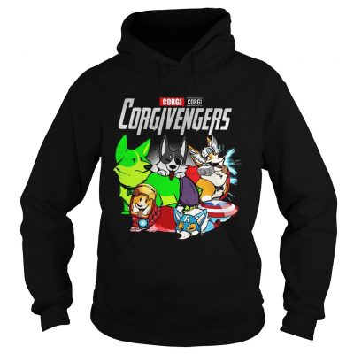 Corgi Corgivengers hoodie