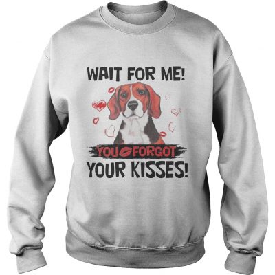 Cute Beagle Wait For Me You Forgot Your Kisses Sweatshirt