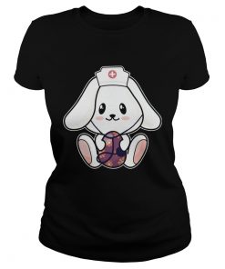 Cute Rabbit Easters Day ladies tee