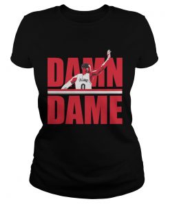 Dame Time Damian Lillard Game winner ladies tee