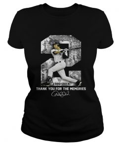 Derek Jeter thank you for the memories ladies tee