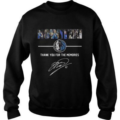 Dirk Nowitzki Thank You For The Memories sweatshirt