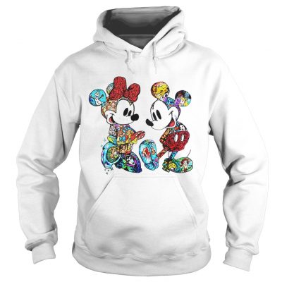 Disney Mickey Mouse and Minnie hoodie