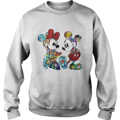 Disney Mickey Mouse and Minnie sweatshirt