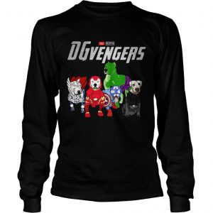 Dogo Argentino DGvengers Avengers endgame longsleeve tee