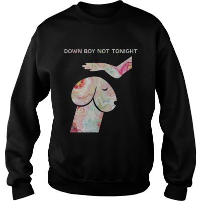 Down Boy Not Tonight Flower Dickhead Dog Noma Bar sweatshirt