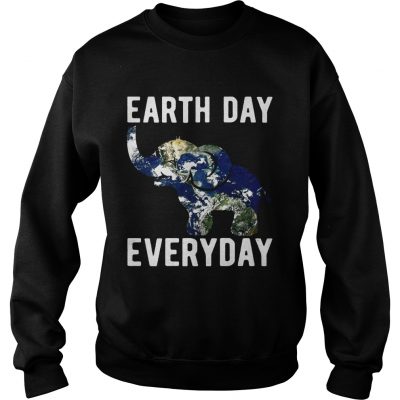 Earth Day Every Day Elephant Earth Symbol Earth Day sweatshirt