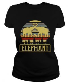 Elephant ladies tee