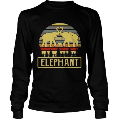 Elephant longsleeve tee