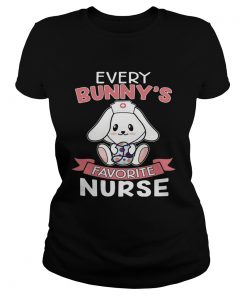 Every Bunnys Favorite Nurse Easter ladies tee