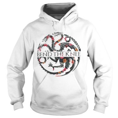 Flower Game of Thrones bend the knee Hoodie