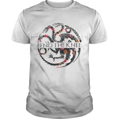 Flower Game of Thrones bend the knee Unisex Shirt