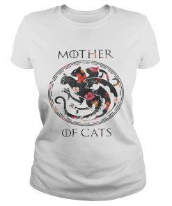 Flower mother of cats game of Thrones ladies tee