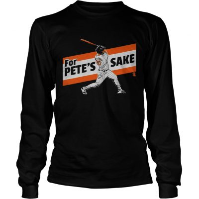 For Petes alonso longsleeve tee