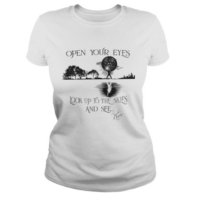 Freddie Mercury open your eyes look up to the skies and see ladies tee