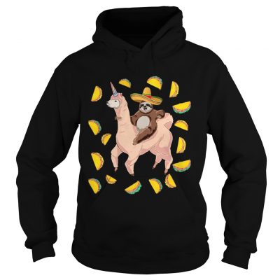 Funny Cinco De Mayo Llamacorn hoodie