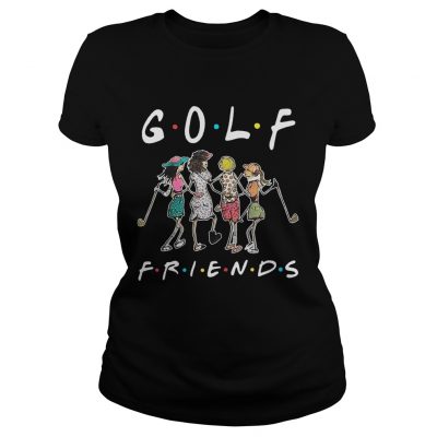 Golf friends girl ladies tee