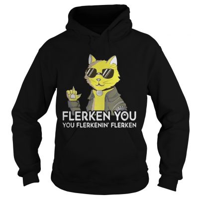 Goose the cat Flerken you you flerkenin flerken hoodie