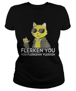 Goose the cat Flerken you you flerkenin flerken ladies tee