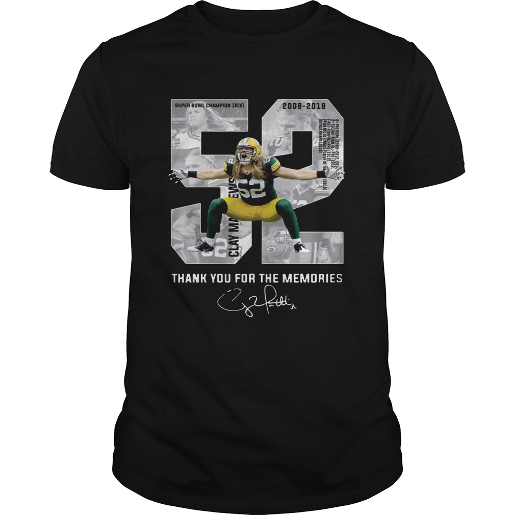 Clay Matthews Iii Thank You For The Memories Shirt