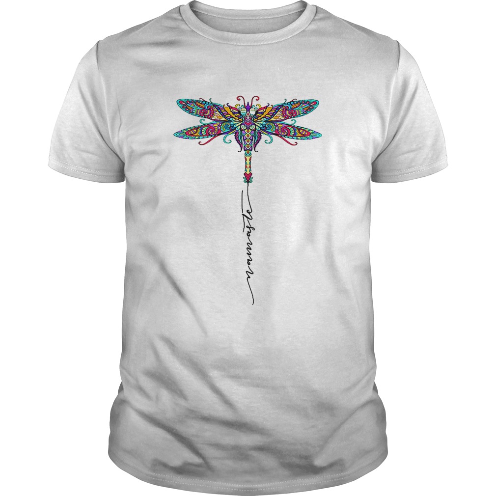 Dragonfly namaste shirt