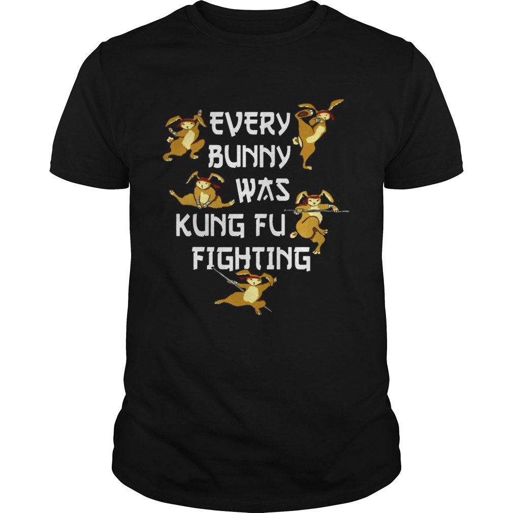 Every Bunny Was Kung Fu Fighting Funny Easter’s Day shirt