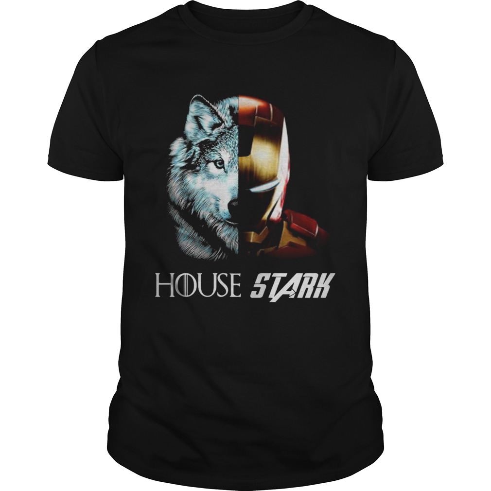 Ironman GOT House Stark tshirts