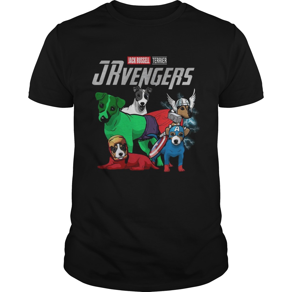 Jack Russell Terrier JRvengers Avengers endgame tshirt