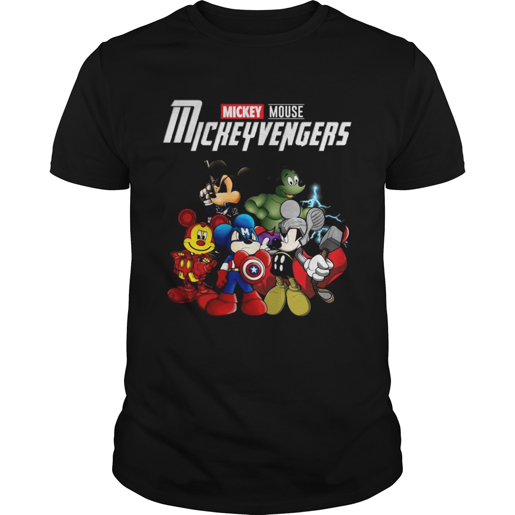 Mickey mouse Mickeyvenger Marvel Avengers Endgame t-shirts