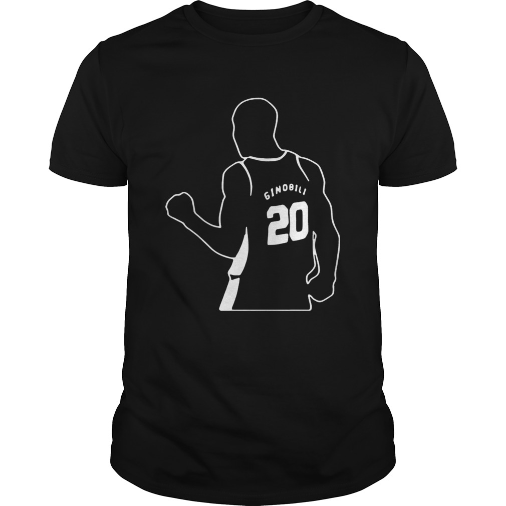 Official Gracias Manu Ginobili 20 shirt